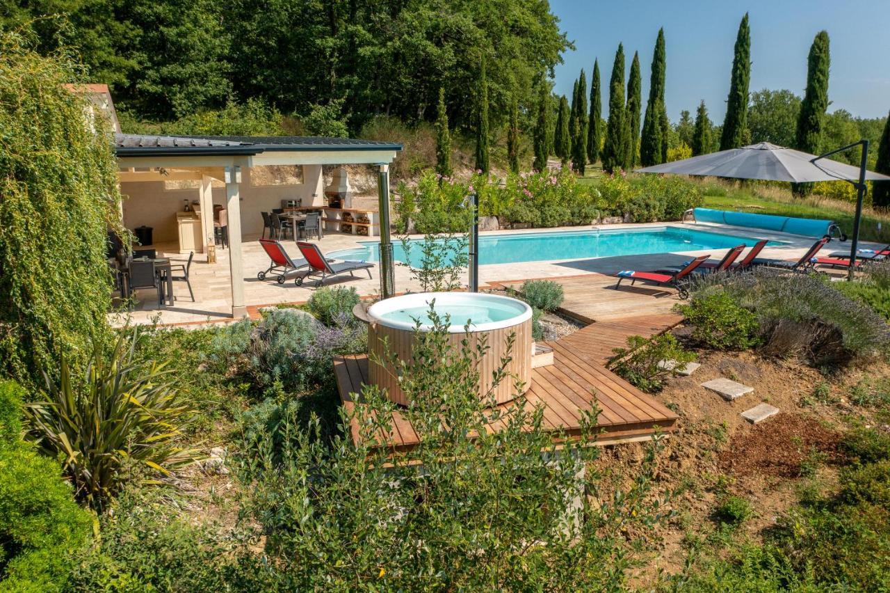 Les Cazettes Villa Damiatte Buitenkant foto