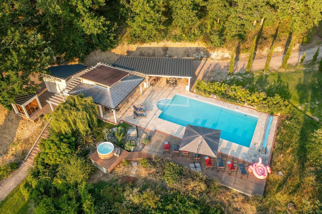 Les Cazettes Villa Damiatte Buitenkant foto